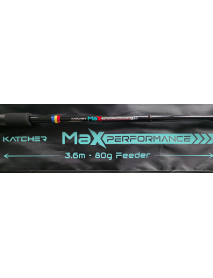 Lanseta Katcher MaxPerformance Feeder 3.6m, 80g, 3+3buc